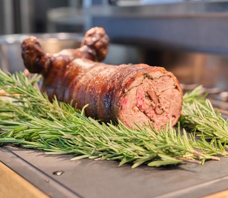 La favolosa porchetta che abbiamo assaggiato all&#