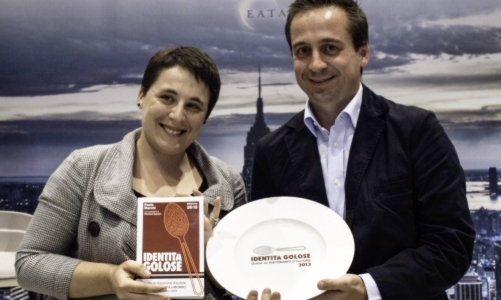 Antonia Klugmann premiata nel 2012 come cuoca dell'anno per la Guida di Identità Golose
