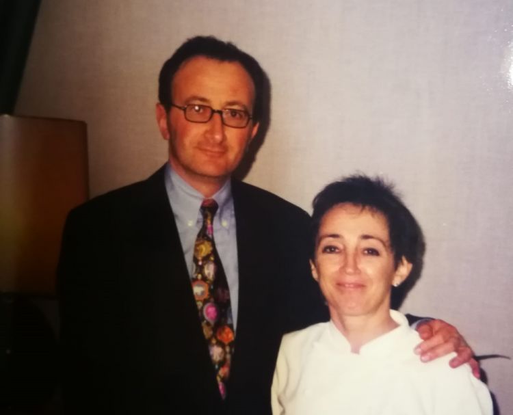 Marta e Mauro, il giorno dell'inaugurazione del Tantris