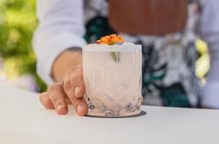 Uno dei cocktail proposti dal Priori Secret Garden dell'Hotel Priori Secret Garden