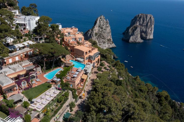 L’Hotel Punta Tragara di Capri, esclusivo cinque stelle lusso della Manfredi Fine Hotel Collection
