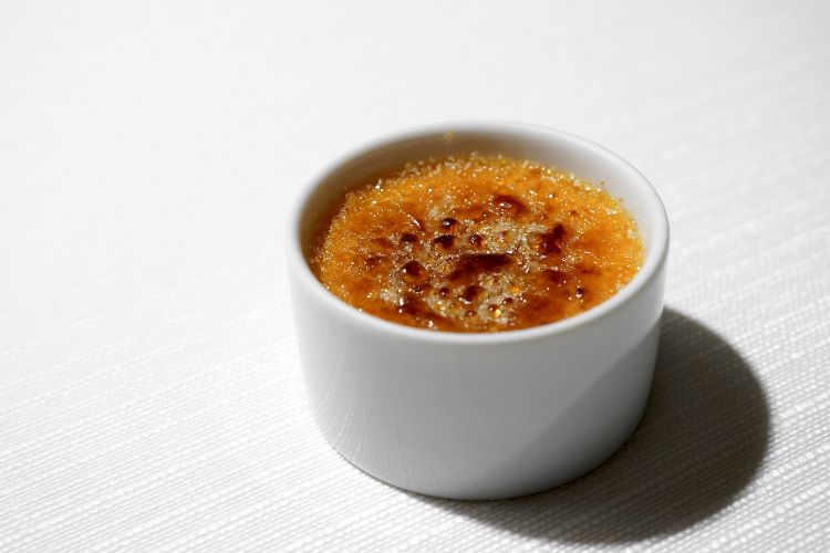 Ormai un classico del Qafiz, la Crème brûlée alla 'nduja, ovviamente magnifica (e molto migliorata rispetto alla nostra ultima esperienza)