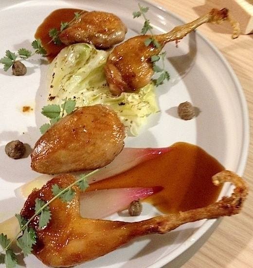 The beautiful Oscar’s Quail, named after the producer (whose family name is Colussi) who supplies the main ingredient