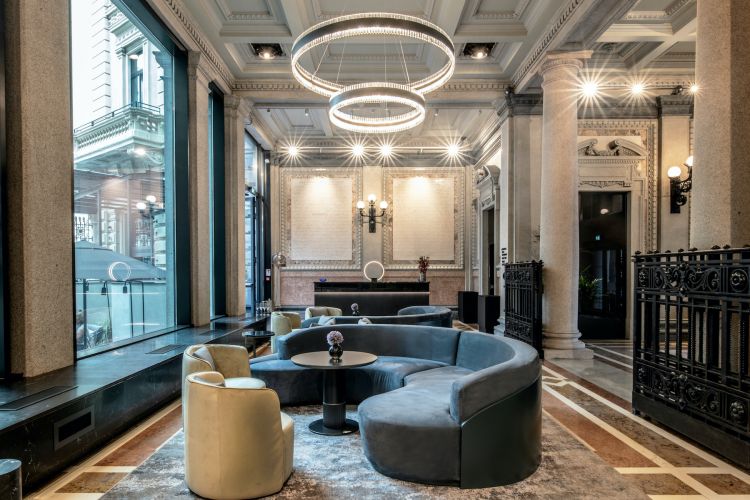 La Lobby del Radisson Collection Hotel, Palazzo Touring Club Milan

