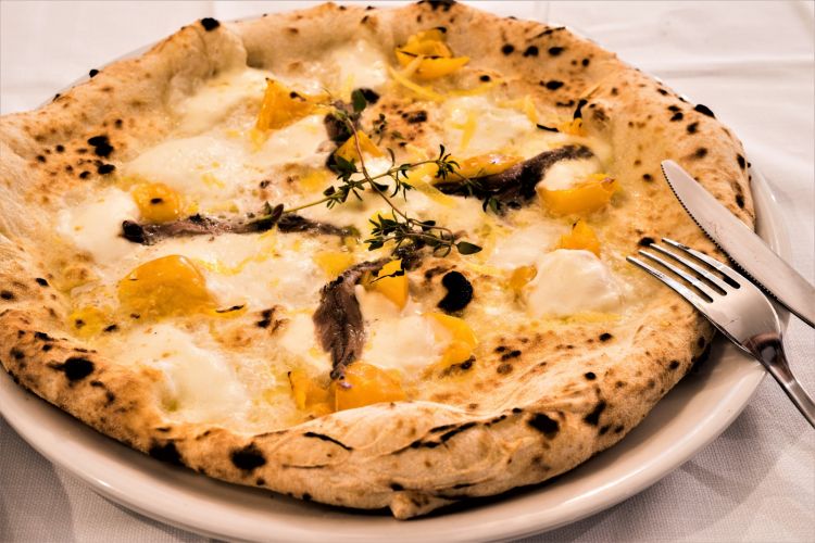 La pizza Raggio di Sole
