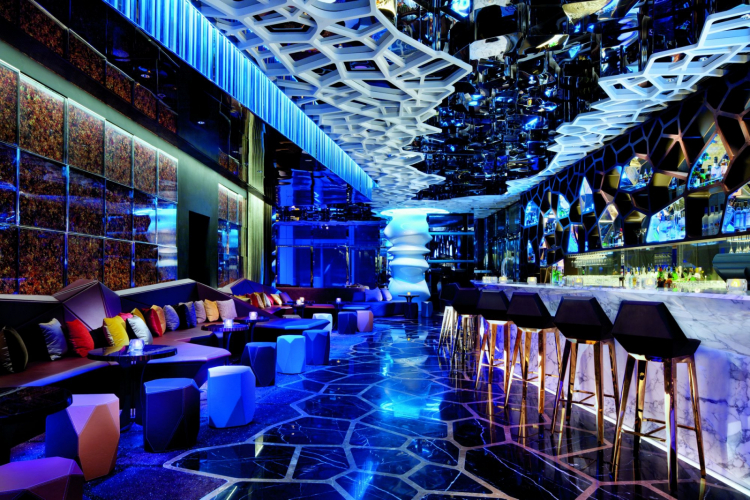 Ozone Bar, the rooftop bar of the Ritz-Carlton in Hong Kong

