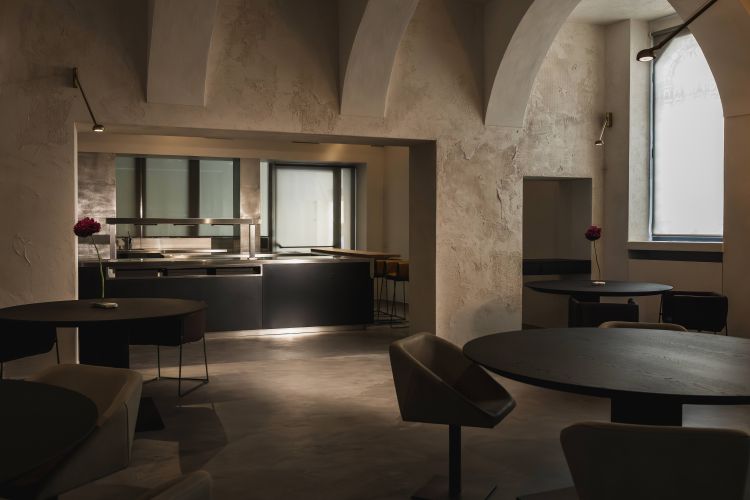 La cucina a vista
