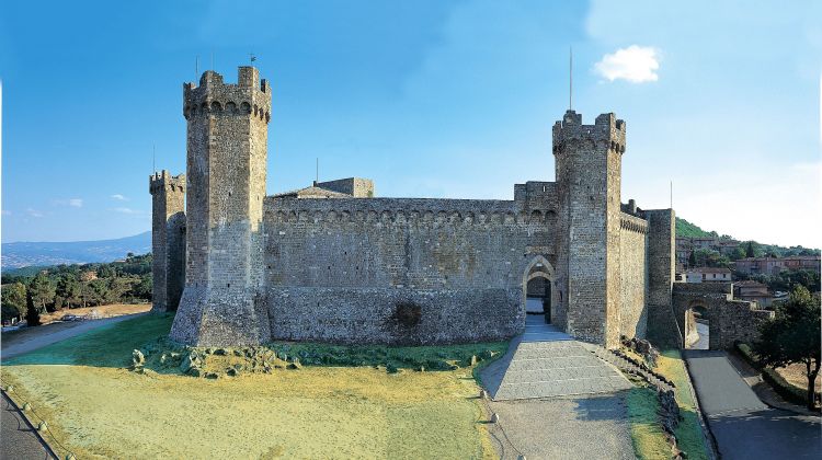 La fortezza di Montalcino
