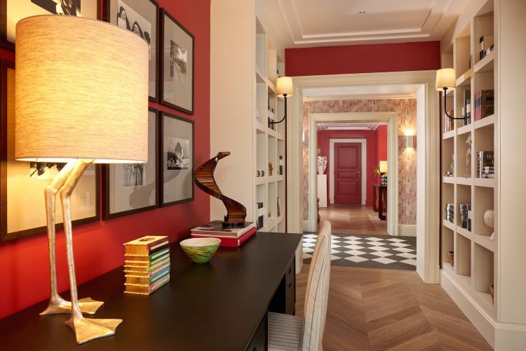 La Nijinsky Suite dell'Hotel de Russie di Roma, dove Rocco Forte firma anche l'Hotel de la Ville e Rocco Forte House