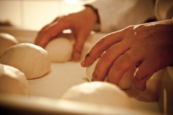 Only stone-milled natural flour: one of Patrick Ricci’s rules for his dough