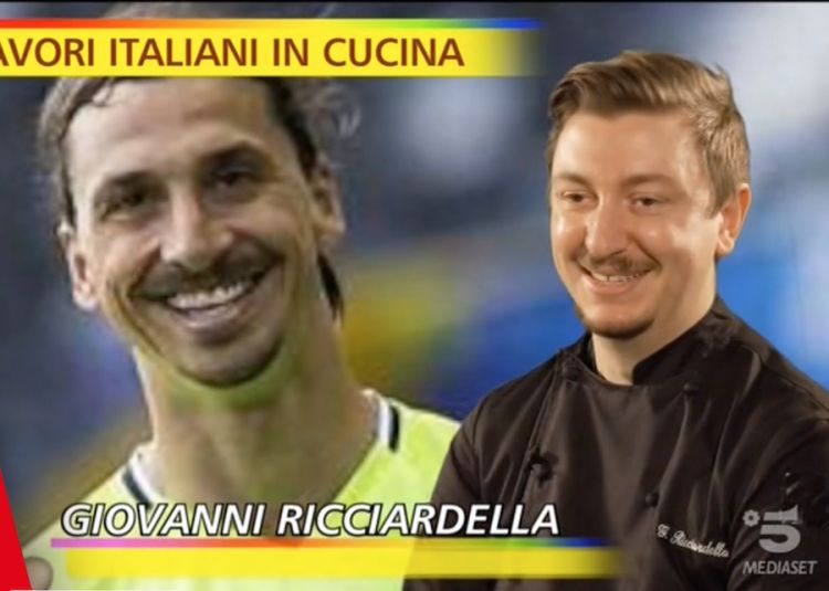 Zlatan Ibrahimovic e Giovanni Ricciardella, due personaggi, tra calcio e cucina, separati alla nascita
