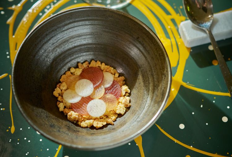 Clicca qui&nbsp;per visualizzare la videoricetta del&nbsp;Cr&egrave;me Caramel al Gorgonzola, Pera al Vin Br&ucirc;l&eacute; 
