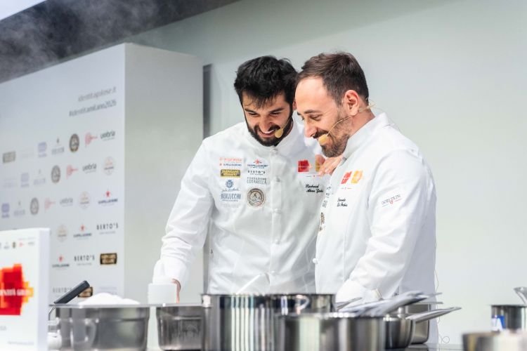Richard Abou Zaki e Davide Di Fabio sul palco di I