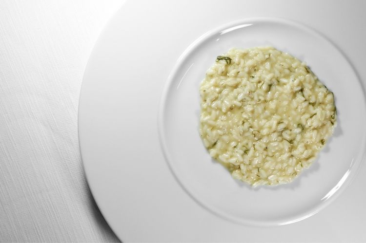 Carnaroli Riserva San Massimo, salvia, Castelmagno, soia
