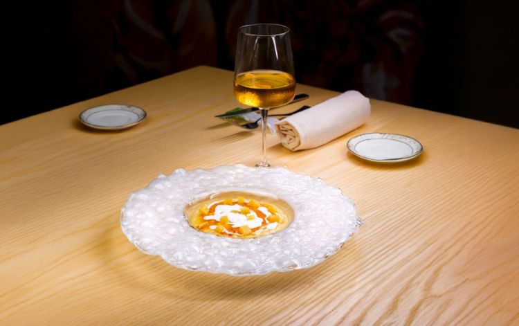 Risotto con loti maturi&nbsp;
