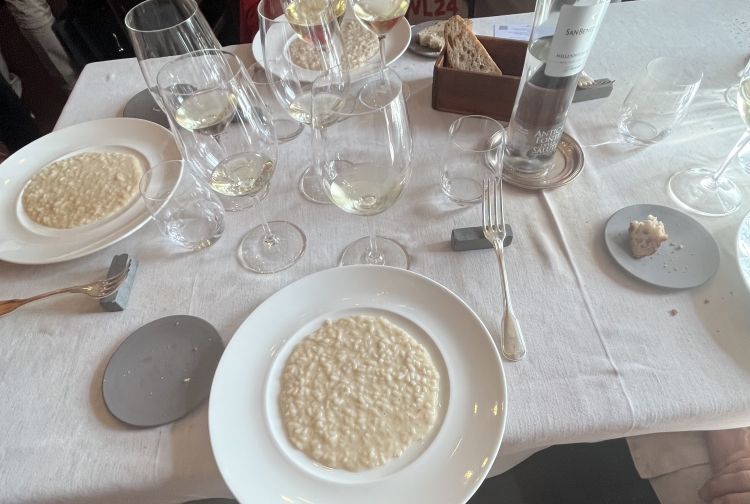 L’identità di questo territorio si trova anche nel Risotto al Gavi
