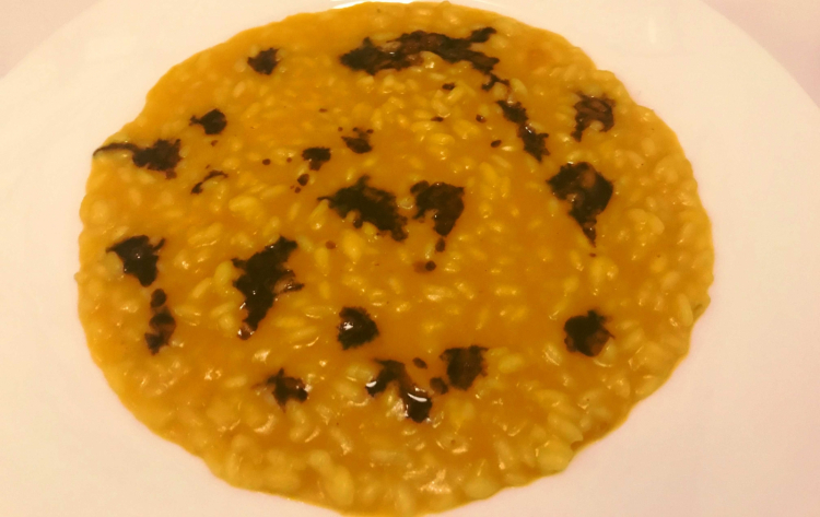 Risotto alla zucca e salvia
