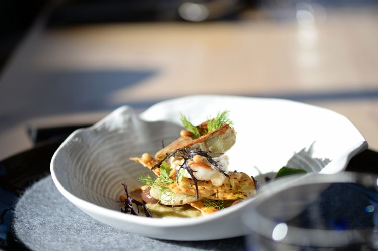 Un piatto dello chef Chris Oberhammer
