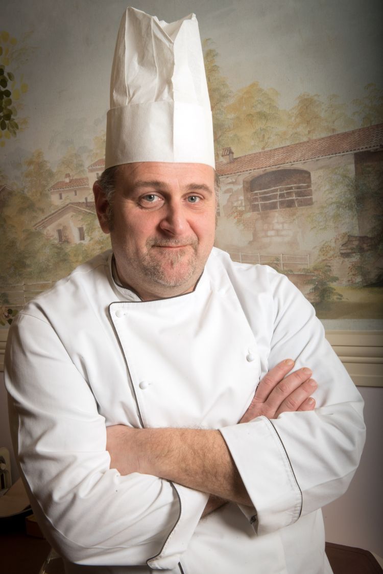 Lo chef Silvio Salmoiraghi
