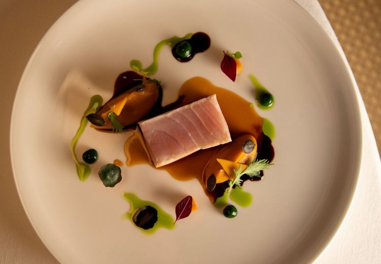 Uno dei piatti del ristorante&nbsp;Il Piccolo Principe del Principe di Piemonte
