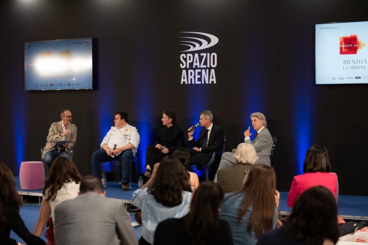 Un momento del talk
