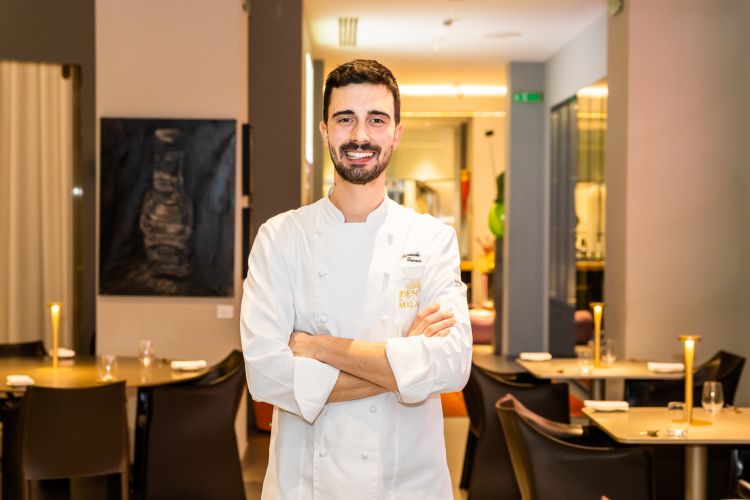 L'executive chef dell'hub Edoardo Traverso
