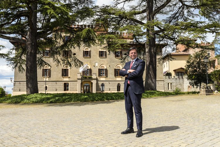 Il general manager e maître de maison Giorgio Mereu
