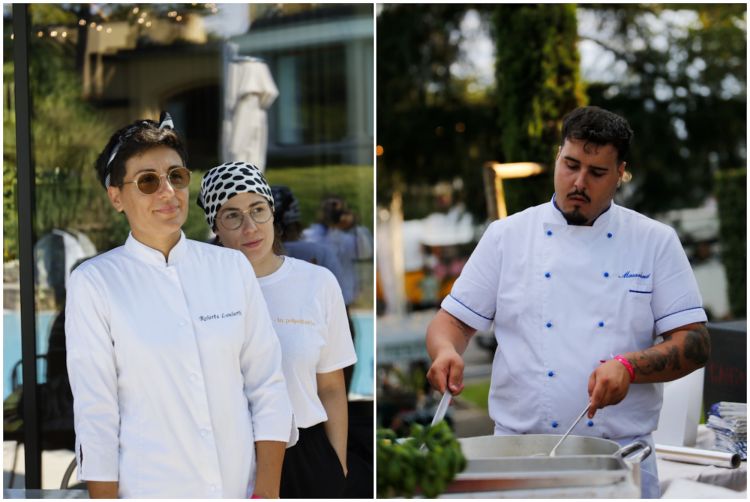 Protagonista anche lo street food e il mondo della pizza: qui Roberta Lamperti de La Polpetteria e Vincenzo Piccirillo de La Masardona
