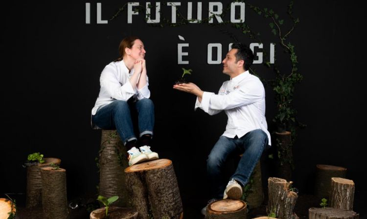 Roberta Merolli e Giovanni Solofra a Identità Mil