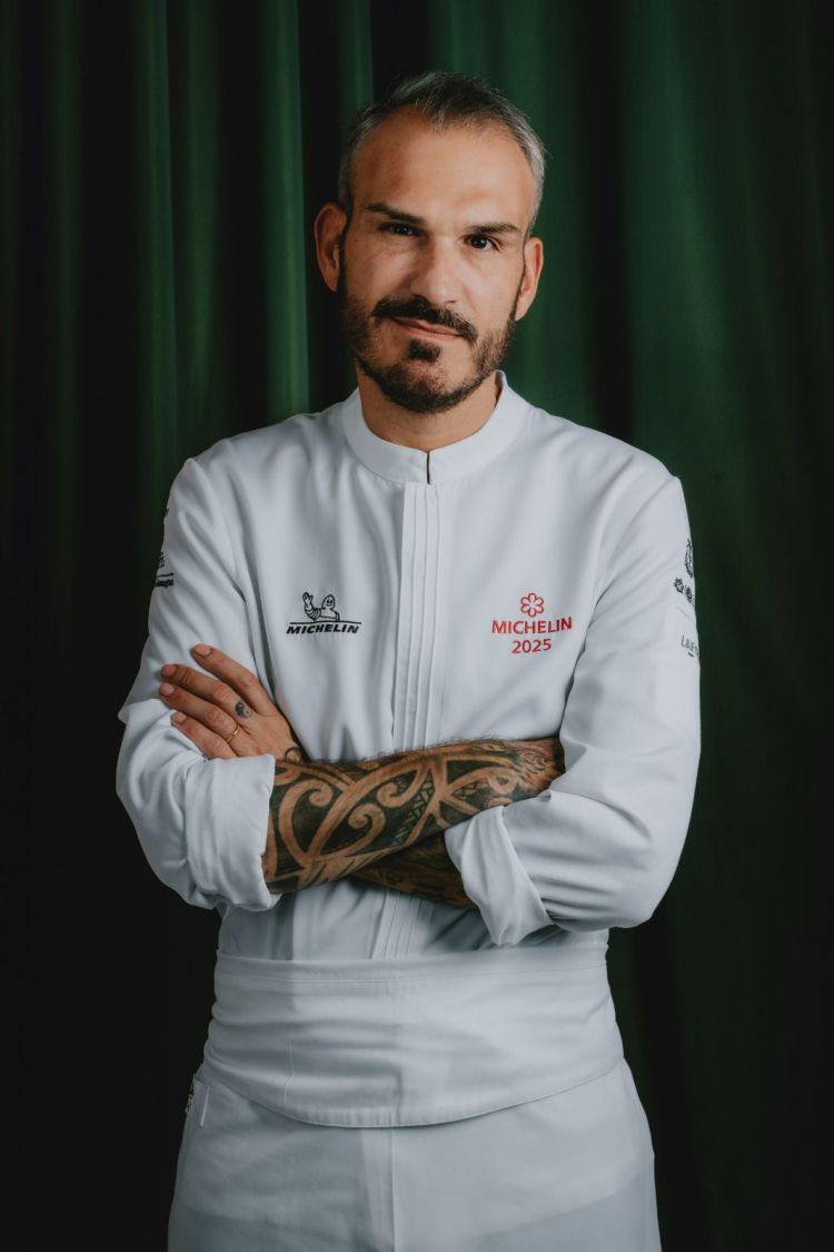 Roberto Di Pinto, chef del ristorante Sine, una st