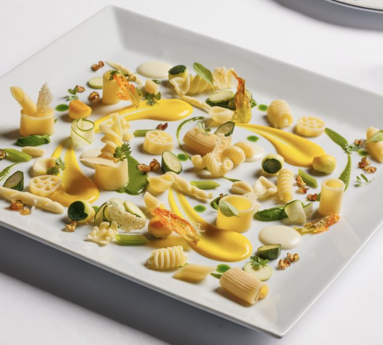 Pasta e zucchine (omaggio allo chef Nino Di Costan