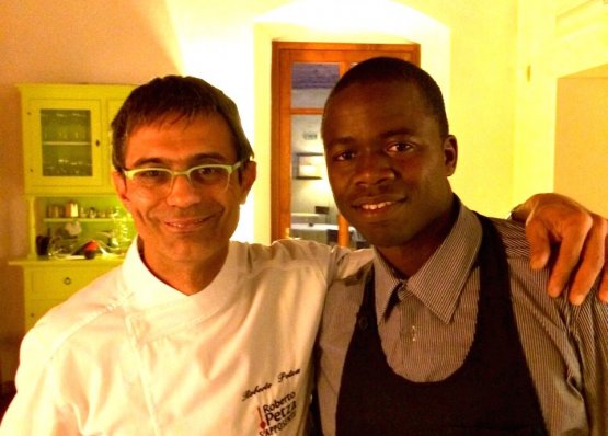 Roberto Petza, chef del ristorante sardo S'Apposen