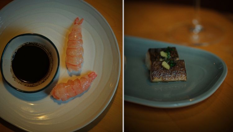 Roks: Langoustine e Sgombro e zenzero