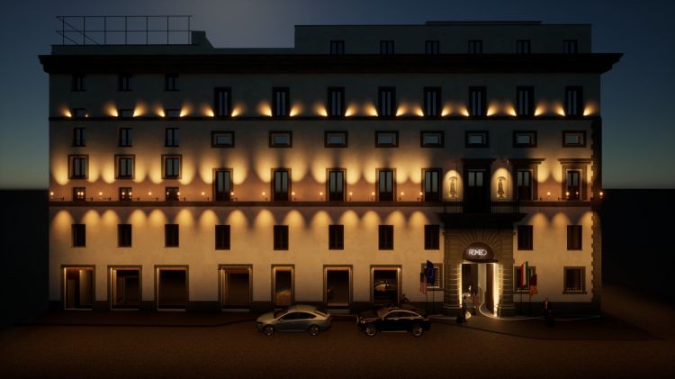 Ecco come sarà l'hotel Romeo di Roma (rendering)
