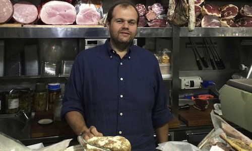 Alessandro Roscioli, dining room manager of the fa