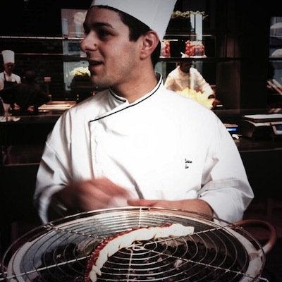 Valentino Russo, 35 years old from Licata, new chef at Princi XXV Aprile