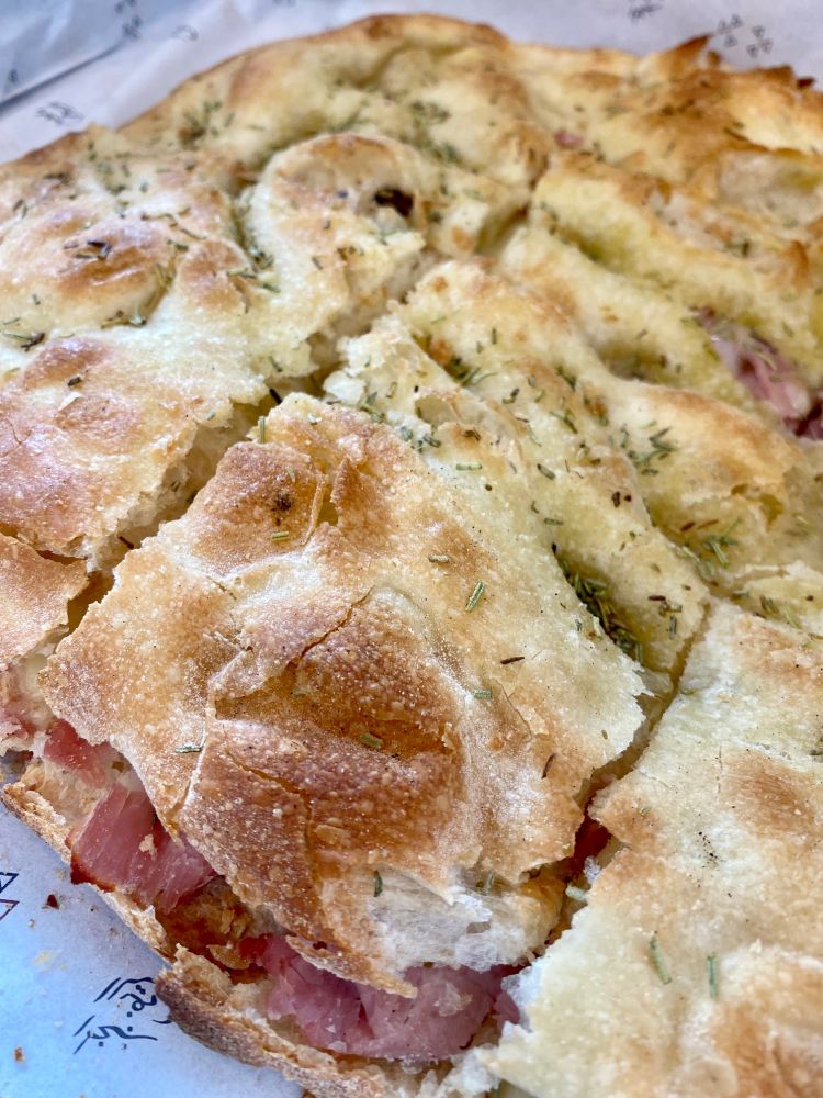 Focaccia alla Rustic Bakery