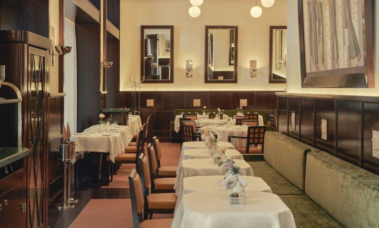 La nuova sala ristorante del locale milanese
