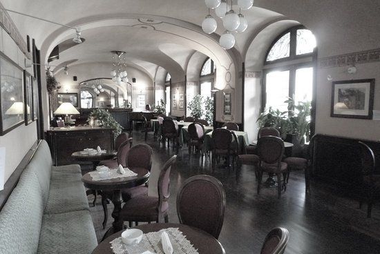 Uno scorcio della sala del Caffè Nazionale
