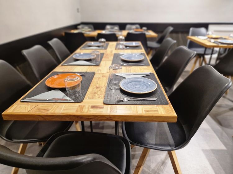 Una parte della sala
