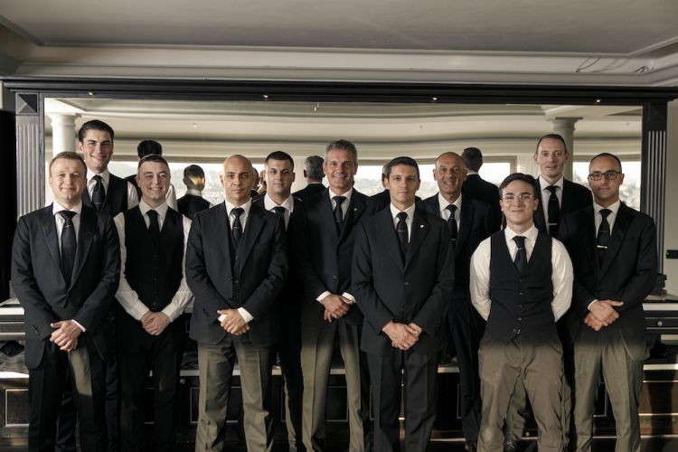 La sala dell'Imago, il ristorante gastronomico
