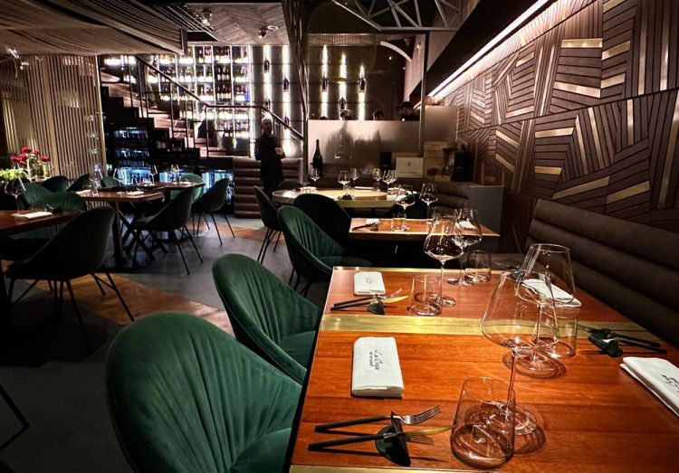 Un dettaglio della sala
