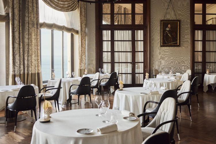 La Sala Teatro, nuova sede del ristorante Principe Cerami, una stella Michelin dal 2008 e due dal 2012 al 2018