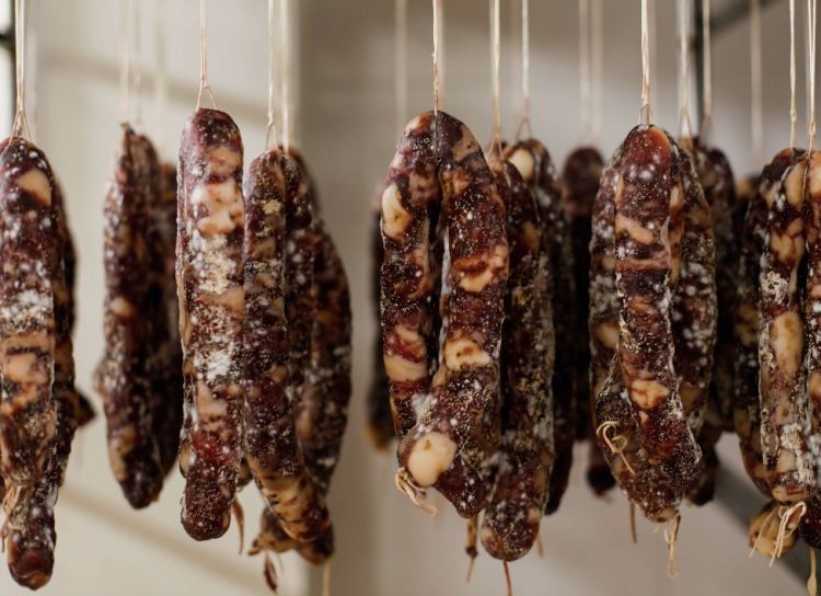 I salumi di Fattoria Borrello. Si possono anche acquistare online, insieme a tanti altri prodotti, clicca qui
