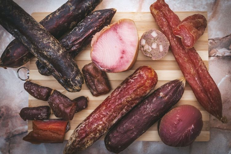 Salumi di mare realizzati ad Amelia (terni) da Tho