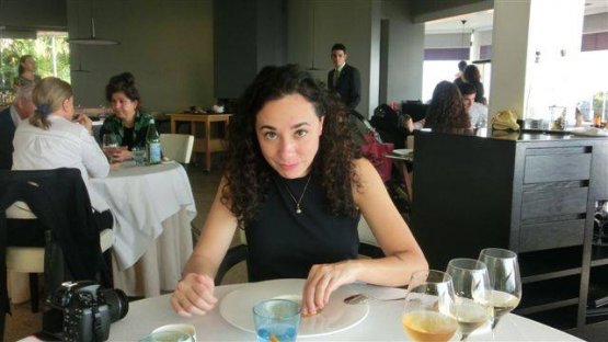 Sara Porro, vincitrice del Premio Bancarella Cucina 2015 per "Giuseppino" (Utet editore, con Joe Bastianich)
