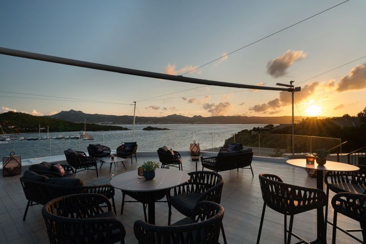 Il rooftop del Capogiro, un luogo speciale, dove organizzare eventi speciali e ammirare il tramonto