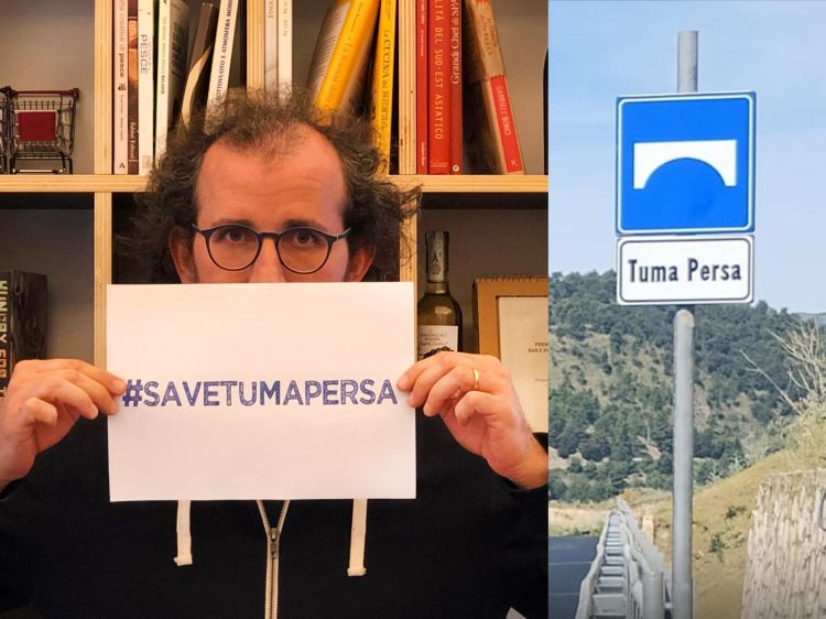 Andrea Graziano all'epoca della mobilitazione 