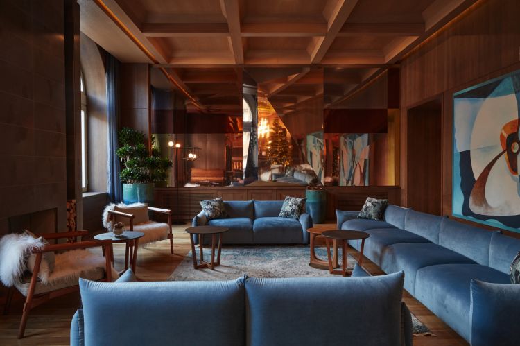 La nuova Lobby del Grand Hotel Savoia, A Radisson Collection Hotel di Cortina