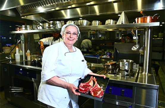 Giorgina Mazzero, chef trevisana di Da Ivo, insegn